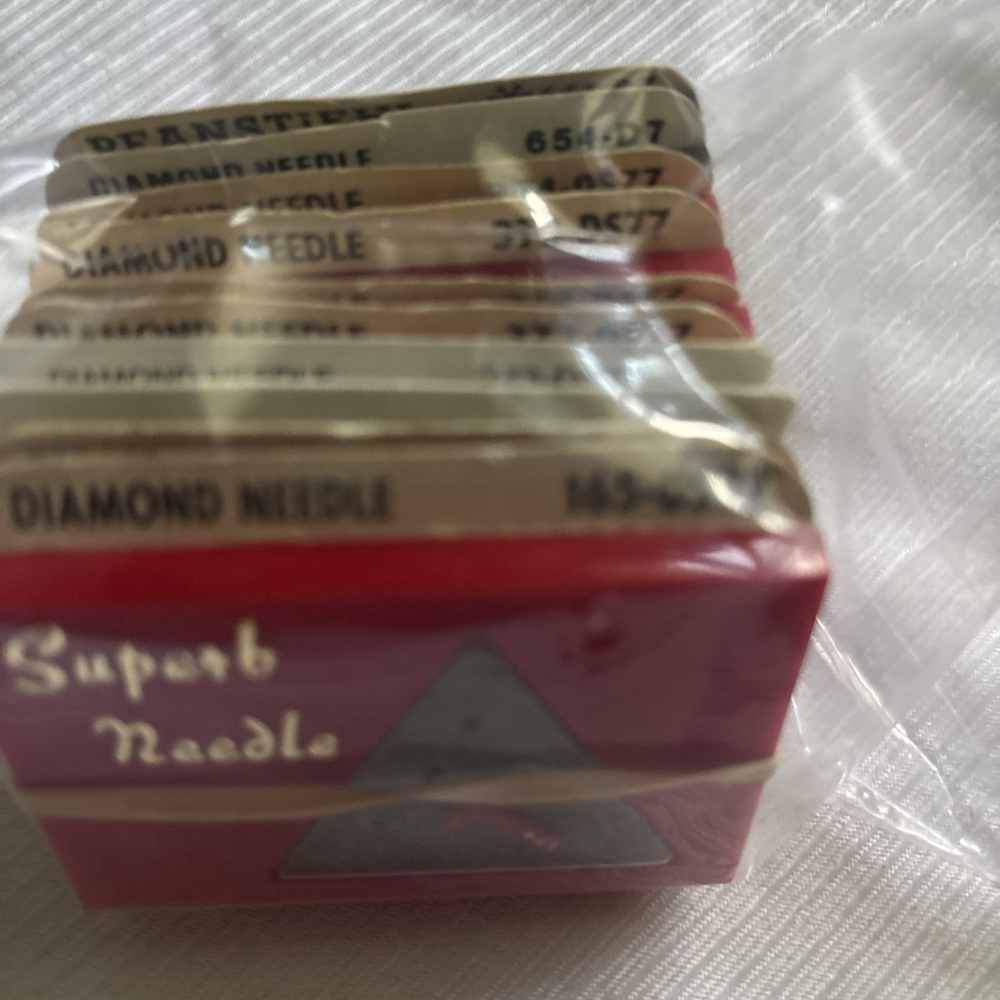 10- Pack. Variety Record Diamond Needles. 165- D7